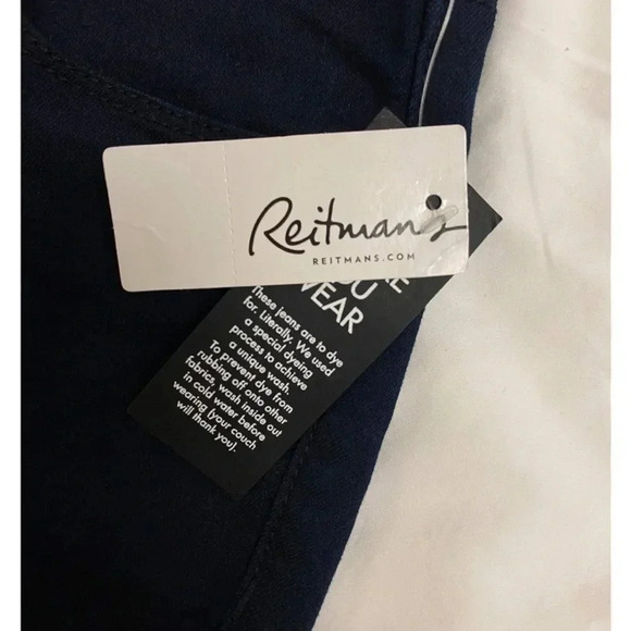 Reitmans Leggings The Original Comfort  Blue Size 30 - Picture 6 of 8